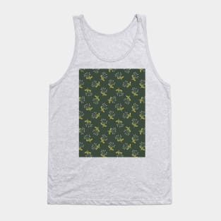 Minimalistic floral pattern Tank Top